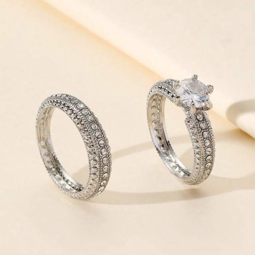 925 wedding ring - Picture 4 of 12